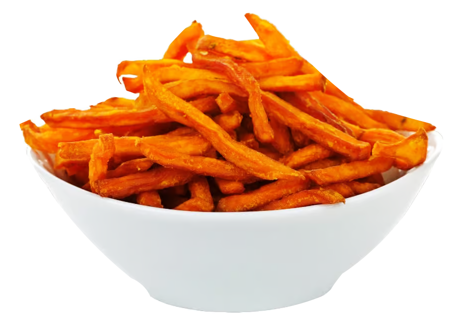 Bowl of Sweet Potato Fries (V)